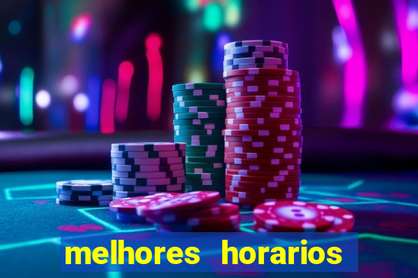 melhores horarios pagantes fortune tiger