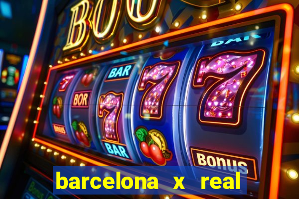 barcelona x real madrid multicanais