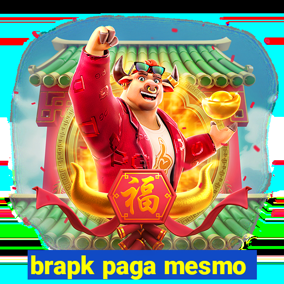 brapk paga mesmo