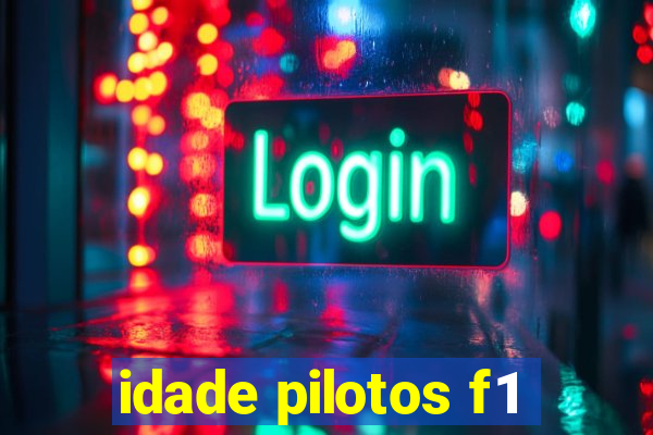 idade pilotos f1