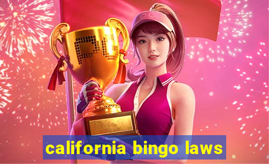 california bingo laws