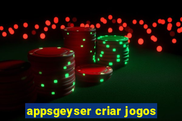 appsgeyser criar jogos