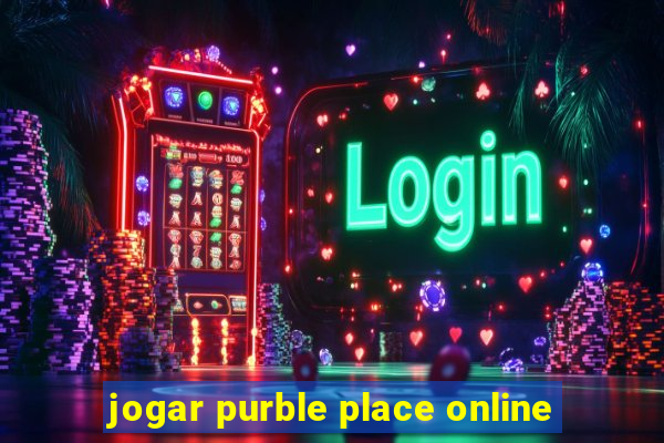 jogar purble place online