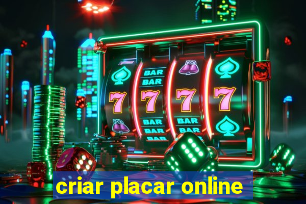 criar placar online