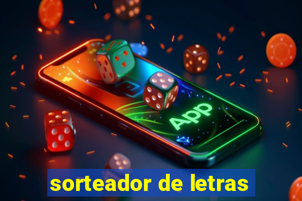 sorteador de letras