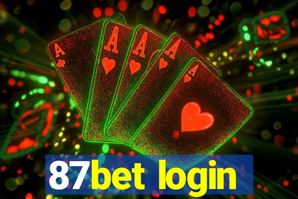 87bet login