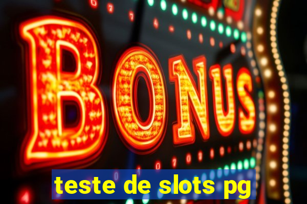 teste de slots pg