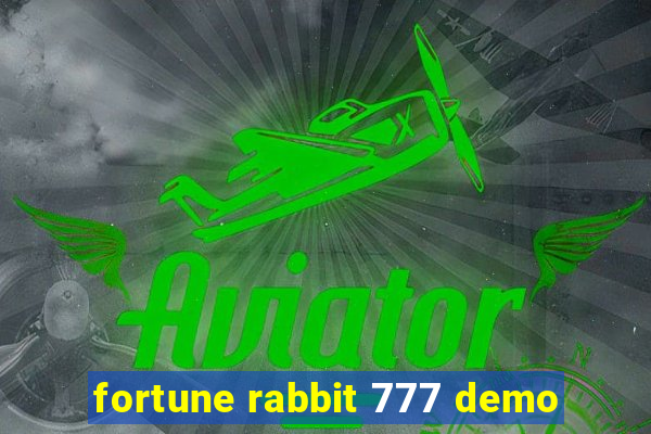 fortune rabbit 777 demo