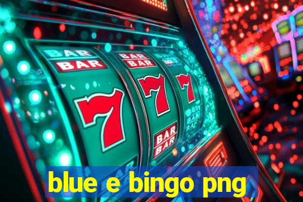 blue e bingo png