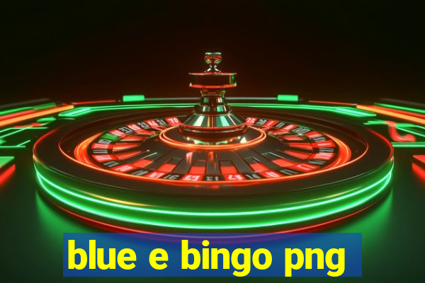 blue e bingo png