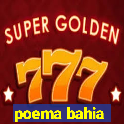 poema bahia