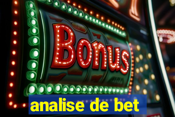 analise de bet