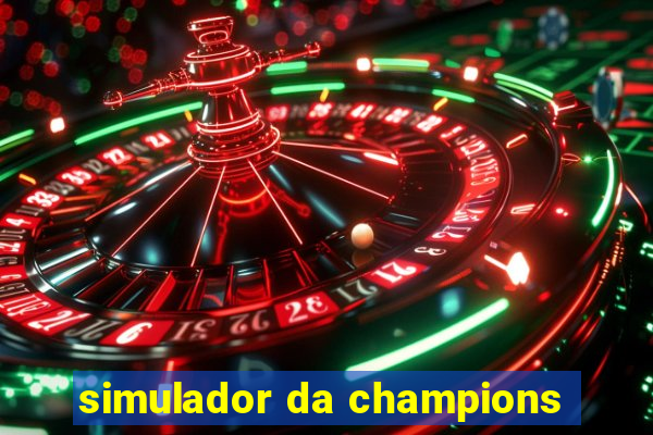 simulador da champions