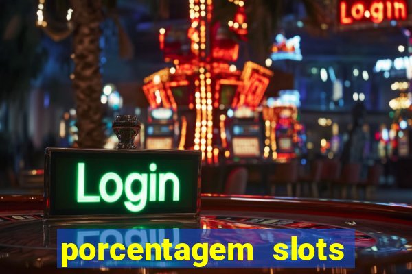 porcentagem slots tempo real