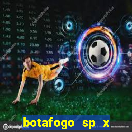 botafogo sp x palmeiras futemax