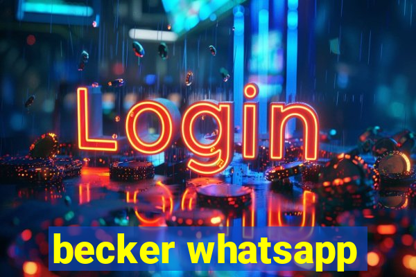 becker whatsapp