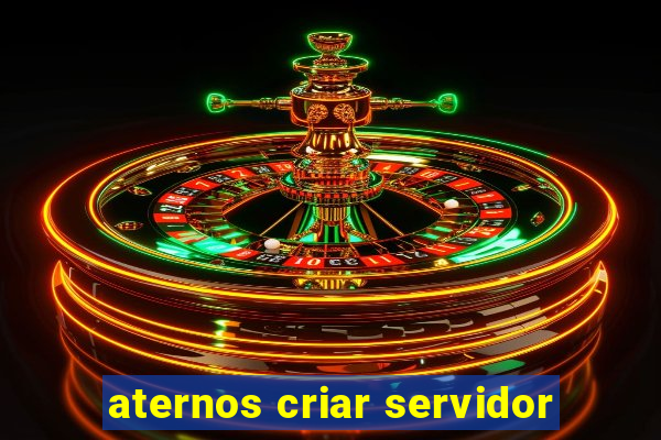 aternos criar servidor