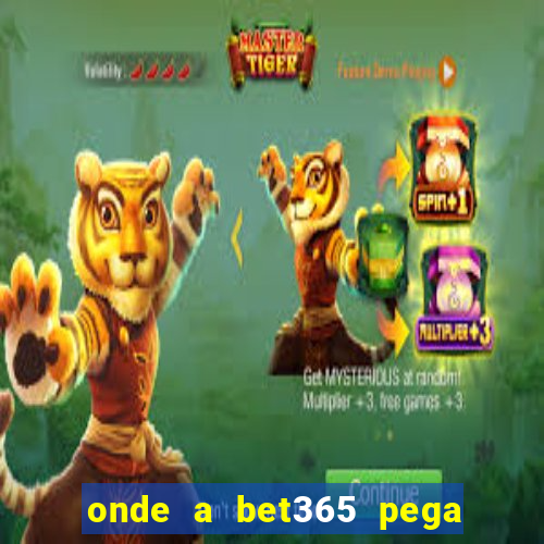 onde a bet365 pega as estatisticas