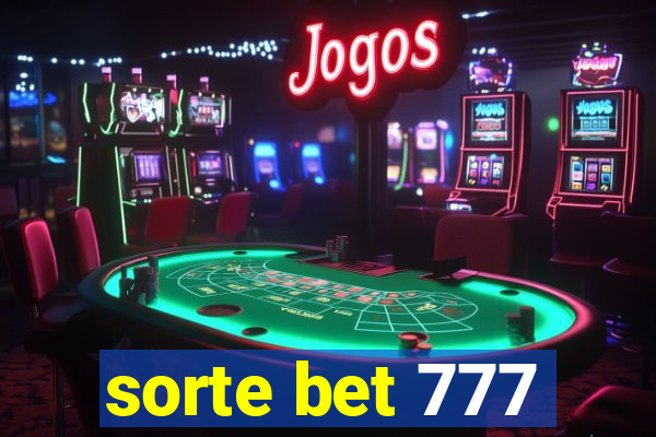 sorte bet 777