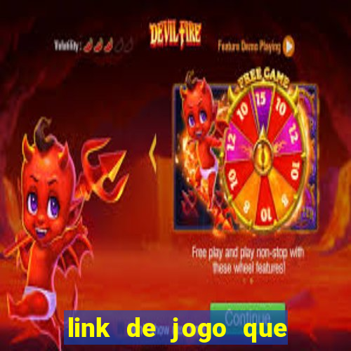 link de jogo que ganha dinheiro sem depositar