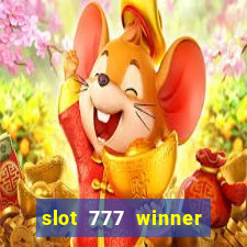 slot 777 winner como sacar