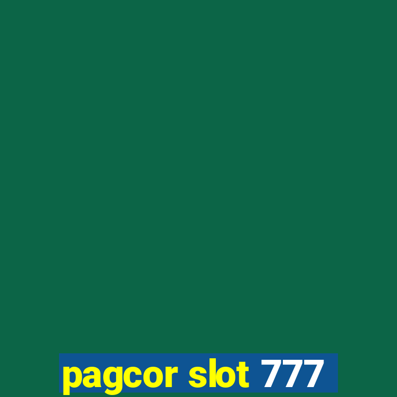 pagcor slot 777