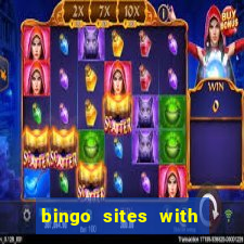 bingo sites with free money no deposit