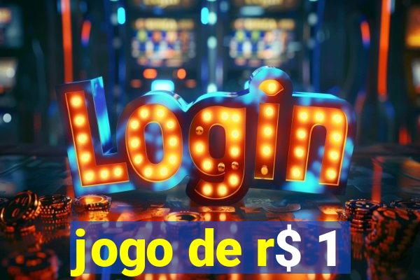 jogo de r$ 1