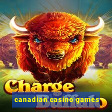 canadian casino games