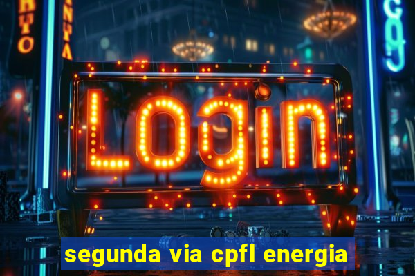 segunda via cpfl energia