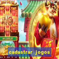 cadastrar jogos online caixa