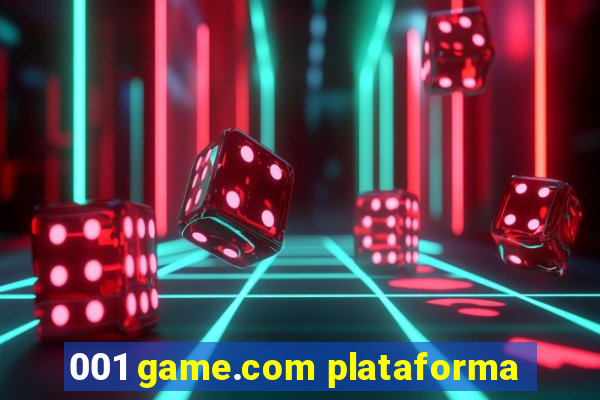 001 game.com plataforma