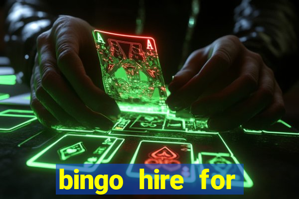 bingo hire for parties leigh