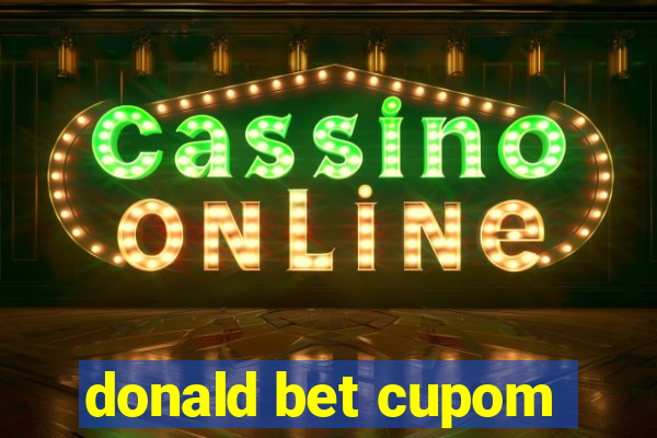 donald bet cupom