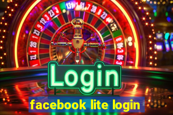 facebook lite login