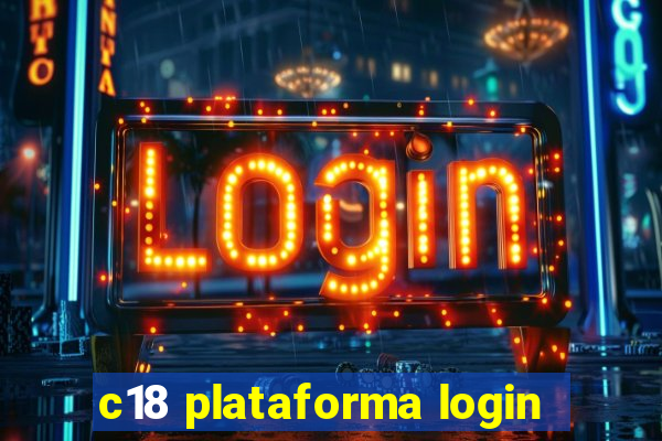 c18 plataforma login