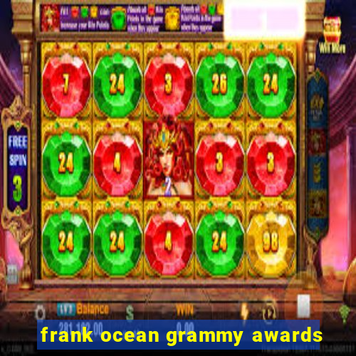 frank ocean grammy awards