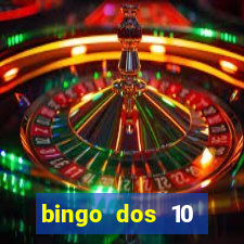 bingo dos 10 mandamentos da lei de deus