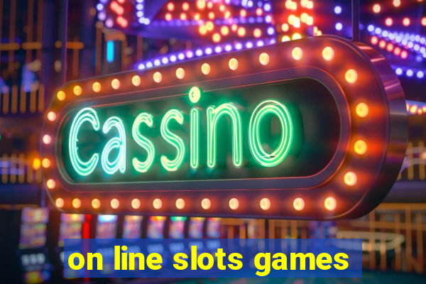 on line slots games