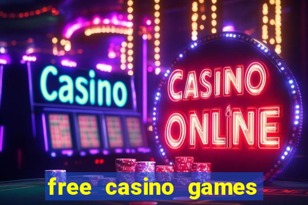 free casino games slot machine