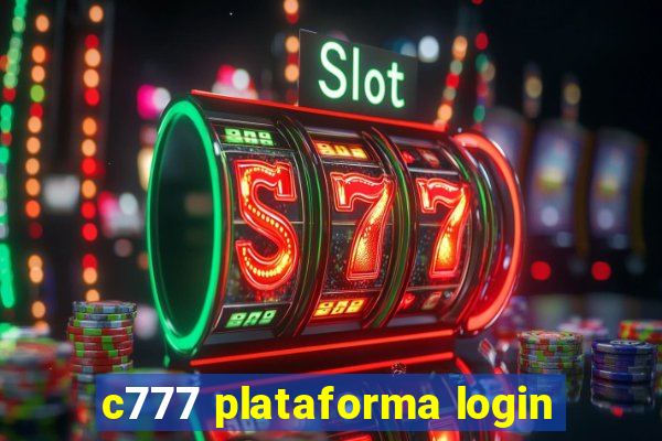 c777 plataforma login