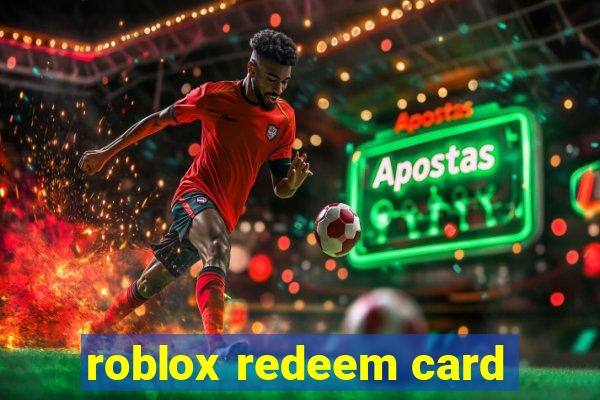 roblox redeem card