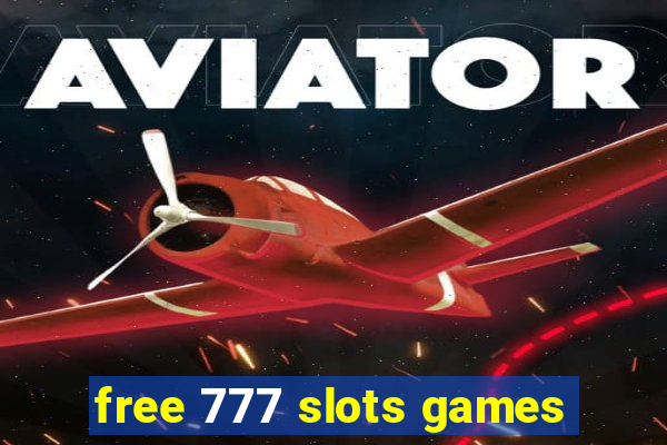 free 777 slots games