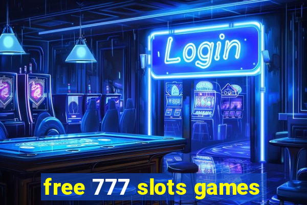 free 777 slots games