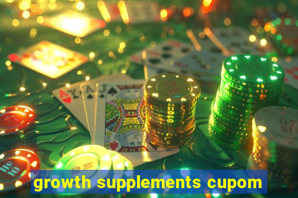 growth supplements cupom