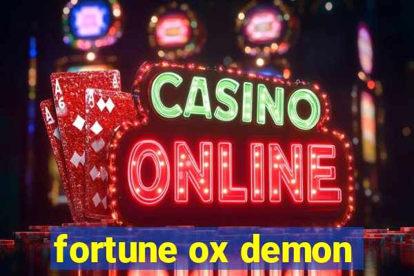 fortune ox demon