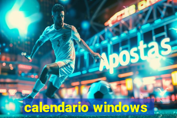 calendario windows