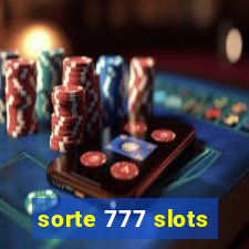 sorte 777 slots