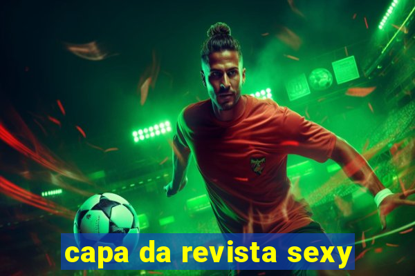 capa da revista sexy