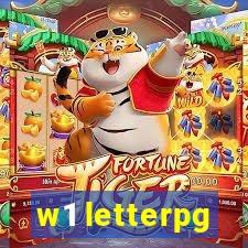 w1 letterpg